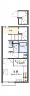 レオパレスフロラシオン Ⅲの間取り画像