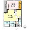クワッド宮町の間取り画像