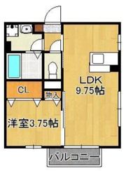 メゾンプランタニエール ドゥの間取り画像