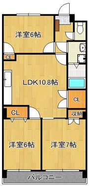 ブランメゾン企救丘の間取り画像