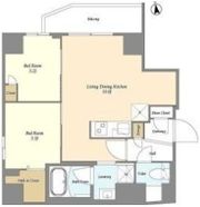 グランカーサ上野松が谷の間取り画像