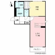 シャーメゾン平原の間取り画像