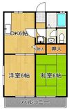 ビーライン上吉田 A棟の間取り画像