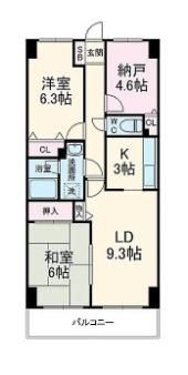 ガーデンシティ金沢文庫の間取り画像