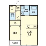 ステラ近見の間取り画像