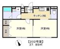 シェーヌ田園調布の間取り画像
