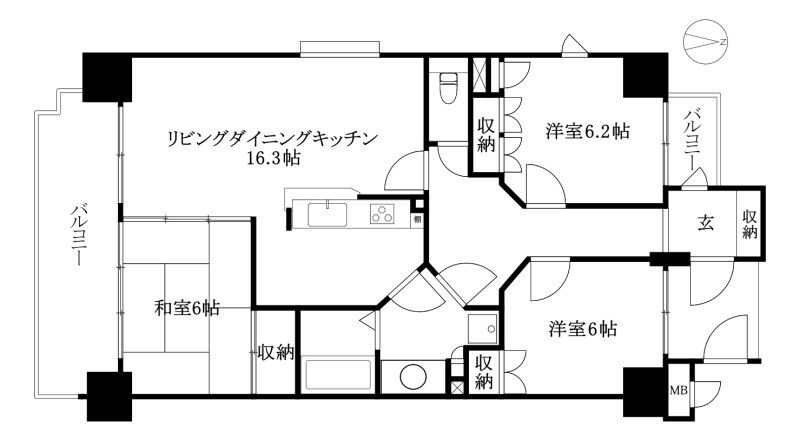 間取図