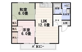 セジュール宗像の間取り画像