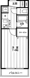 ライズ赤塚の間取り画像