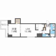 パウゼ堺筋の間取り画像