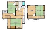 吉岡貸家Ⅰの間取り画像