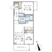 カールスルーエ吉祥寺の間取り画像