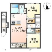 Chateau・Arv（シャトー・アルヴ)の間取り画像