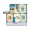 スカイハイツ秦Bの間取り画像