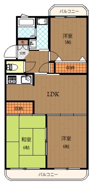 レナジア上横場の間取り画像