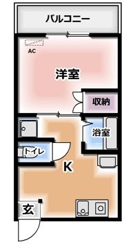 大源フレンドリーマンションの間取り画像