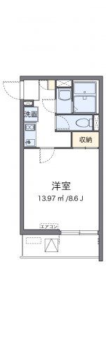 クレイノSmallRiverⅡの間取り画像