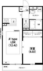 リブリ・コートアムールhokimaの間取り画像