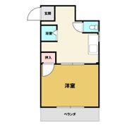 セブンハイツ春日の間取り画像