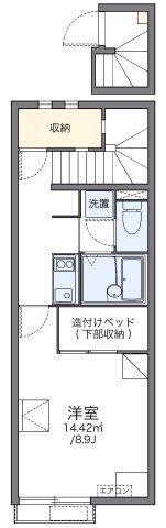 レオネクストカストル雄の間取り画像