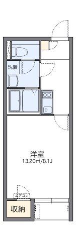 レオネクストガイア守山Ⅱの間取り画像