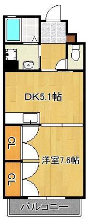 REZIA小倉の間取り画像