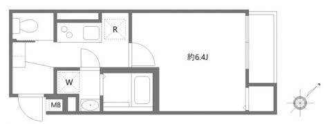 向島テラスの間取り画像