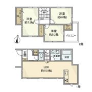 加島新田屋敷戸建の間取り画像