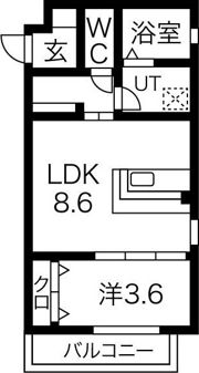 LeGioie(レジョイエ)新瀬戸駅の間取り画像