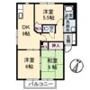 シャーメゾン大柿の間取り画像