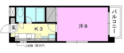 ヴィラ・アンソレイエ御幸の間取り画像