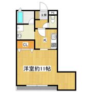 朝日ヴィラひたち野Cの間取り画像