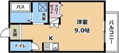 カサブランシェの間取り画像