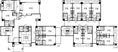 アパルトマン成合の間取り画像