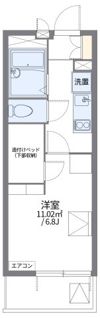 レオパレス加島駅ダイレクトⅠの間取り画像