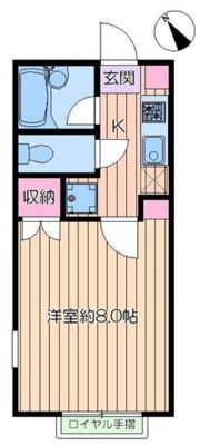 リリーテラスCの間取り画像
