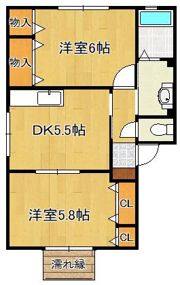 ドミール2004 A棟の間取り画像