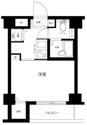 トーシンフェニックス新橋弐番館の間取り画像