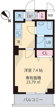 グリーンパーク北葛西の間取り画像