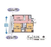 クラヴィエ西梅田の間取り画像
