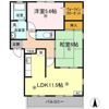 パインズコート新居 C棟の間取り画像
