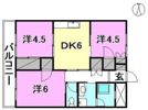 セントラルコーポの間取り画像