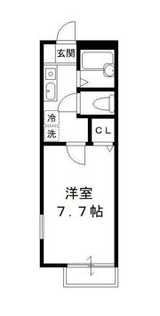 ウイスティリア高洲の間取り画像