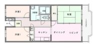 フォーレスト城北B棟の間取り画像