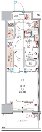 クレヴィスタ板橋大山の間取り画像