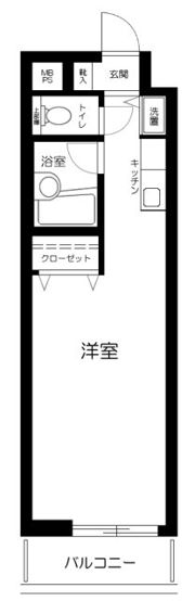 大成ルームズの間取り画像
