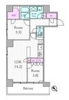 URBAN PARK GRANDE代官山の間取り画像