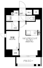 GRANSITE千代田水道橋の間取り画像