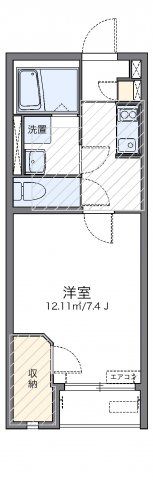 レオネクストシャインブルーの間取り画像