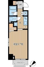 CITY SPIRE 蔵前の間取り画像